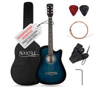 Rocktile WSD-5C-BUB Slim Line Set de Guitares Western Blueburst
