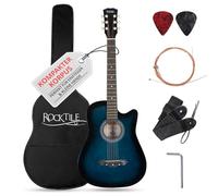 Rocktile WSD-5C-BUB Slim Line Set de Guitares Western Blueburst, Général