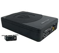 Rockville SS10P Caisson de Basses Actif Fin pour Voiture/Camion 800 W, Basses Profondes, amplificateur intégré, télécommande, Parfait pour Les Amateurs d'audio de Voiture