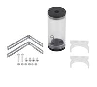 RockVOQRN PC Ordinateur radiateur de Refroidissement par Eau Liquide Cylindre réservoir Acrylique Kit de réservoir Transparent pour Les passionnés d'informatique