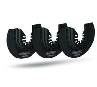 Rockwell Rw8928.3 Sonicrafter Lame de scie semi-circulaire en acier rapide 3-1/20,3 cm avec système d'ajustement universel, 3-pack