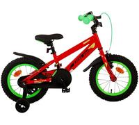 Rocky 14 Vélo D'Enfant Rouge 3,5 -5 Ans Vélo Main / Frein à Rétropédalage Roues