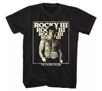 Rocky - 3 Italian Stallion T-Shirt Black XL
