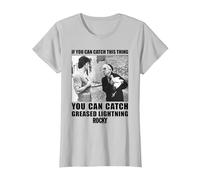 Rocky Attrape Un éclair graissé T-Shirt, Femme, Argent, M