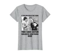 Rocky Attrape Un éclair graissé T-Shirt, Femme, Gris Chiné, XS