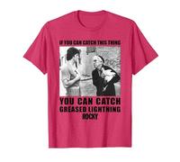 Rocky Attrape Un éclair graissé T-Shirt, Homme, Rouge Chiné, M