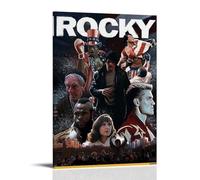Rocky Balboa Classic Movie Poster sur toile Décoration pour salon Poster fille chambre à coucher Peinture murale moderne Home Boy Chambre Décoration Impression Peinture 40 x 60 cm