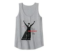 Rocky Fait Toute la différence Débardeur, Femme, Gris Chiné, L