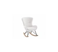 Rocky Fauteuil A Bascule Blanc