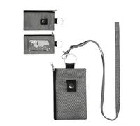 Rocky Green Porte-cartes fin anti-vol avec brosse anti-démagnétisation, porte-carte tour de cou certifié anti-démagnétisation, pochette universelle pour homme et femme, pochette universelle à 8