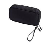 Rocky Green Sac de rangement multifonction 3 en 1 pour accessoires numériques - Système de stockage portable de grande capacité anti-poussière pour voyage d'affaires (4 couleurs), Noir , double deck,