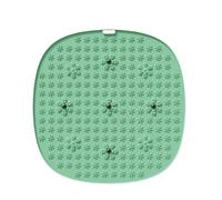 Rocky Green Shiatsu Plaque de massage des pieds avec nœuds d'acupression - Design antidérapant pour un usage domestique, soulage la douleur et la fatigue des pieds (vert)