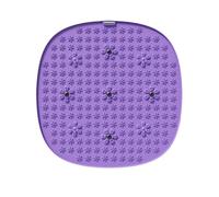 Rocky Green Shiatsu Plaque de massage des pieds avec nœuds d'acupression - Design antidérapant pour un usage domestique, soulage la douleur et la fatigue des pieds (violet)