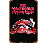 Rocky Horror Picture Show - Plaque en métal - 20,3 x 30,5 cm - Décoration murale vintage rétro