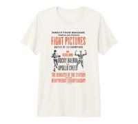 Rocky II Balboa vs Apollo Creed Rematch Poster T-Shirt Haut de Gamme