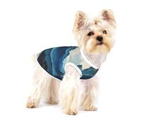 Rocky Mountain Chemise pour chien avec imprimé montagnes rocheuses pour petites races comme les chihuahuas, yorkshires et chiots