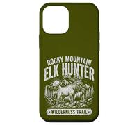 Rocky Mountain Elk Hunter Hunting Retro Vintage Coque pour iPhone 12 Mini