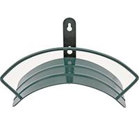 Rocky Mountain Goods Support de tuyau en métal de luxe - Support mural pour tuyau le plus solide sur le marché - Fer forgé antirouille - Convient pour 30,5 m de tuyau