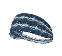 Rocky Mountain Lot de 1 bandeau élastique confortable pour exercice 10,9 x 34 cm Doux et respirant
