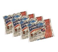 Rocky Mountain Marshmallows Classic 4x300g, bonbons américains traditionnels à rôtir sur le feu de camp, à griller ou à cuire au four, 4x300g