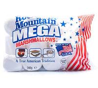 Rocky Mountain Marshmallows MEGA 340g, bonbons américains traditionnels à rôtir sur le feu de camp, à griller ou à cuire au four, 1x340g
