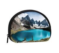 Rocky Mountain Mini sac de rangement portable en forme de coquillage pour pièces de monnaie