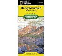 National Geographic - Carte de randonnée n°200 Parc national Rocky Mountain (Colorado) 1:50 000