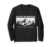 Rocky Mountain National Park Colorado Souvenir Vintage Manche Longue