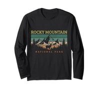 Rocky Mountain National Park Colorado Souvenir Vintage Manche Longue