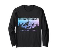 Rocky Mountain National Park Colorado Souvenir Vintage Manche Longue