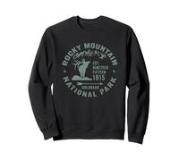 Rocky Mountain National Park Colorado USA Elk Randonnée Camping Sweatshirt