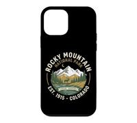 Rocky Mountain National Park Est 1915 Colorado Elk Emblème Coque pour iPhone 12 Mini