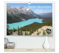 Rocky Mountains 2026 (hochwertiger Premium Wandkalender 2026 DIN A2 quer), Kunstdruck in Hochglanz: Die schönsten Orte in den Rocky Mountains zwischen Columbia und Idaho