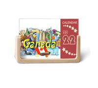 Rocky Mountains CN Tower Maple Canada Calendrier de bureau 2022 12 mois