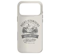 Rocky Mountains Colorado Heaven on Earth Design Vieilli Coque pour iPhone 17 Pro Max