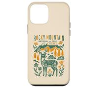Rocky Mountains Park Art Populaire Rustique pour Femmes, Hommes, Enfants Coque pour iPhone 12 Mini
