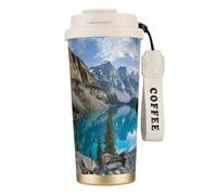 Rocky Mountains Tasse à café à double paroi en acier inoxydable 316, durable, isolée et élégante, adaptée pour les amateurs de café et de thé