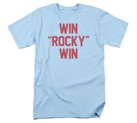 Rocky Movie Win Rocky Win Tee Shirt Light Blue 3XL