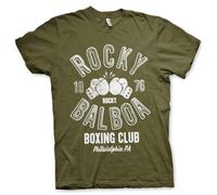 Rocky Officiellement sous Licence Balboa Boxing Club Hommes T-Shirt (Olive), Small