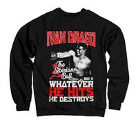 Rocky Officiellement sous Licence Ivan Drago - The Siberian Bull Sweat-Shirt (Noir) Large