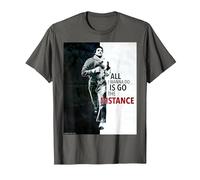 Rocky, Prends la Distance T-Shirt, Homme, Asphalte, XL