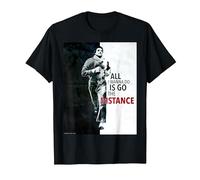 Rocky, Prends la Distance T-Shirt, Homme, Noir, XL