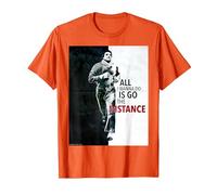 Rocky, Prends la Distance T-Shirt, Homme, Orange, S
