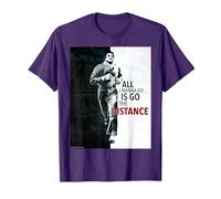 Rocky, Prends la Distance T-Shirt, Homme, Violet, L