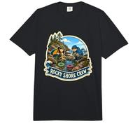 Rocky Shore Crew Explorateurs de l'estran Comfort Colors Adult Heavyweight T-Shirt