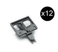 ROCO 12x boitiers d'attelage à élongation pour wagon 2 essieux - HO - ROCO 40344