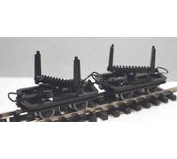 Roco 34602 - Wagons De Châssis À Écartement Étroit H0e/009 (2 Wagons) - T48POST