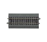 ROCO 42511 - Rail Droit Diagonal DG1 Avec Massif Et Traverses En Bois