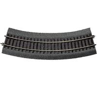 Roco Rail courbe (H0) Voie Rocoline 42522 30° 358 mm avec ballast 6 pc(s)