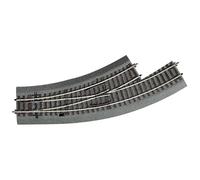 Roco 42556 Aiguillage incurvé gauche BWl2/3 avec literie, commande manuelle H...